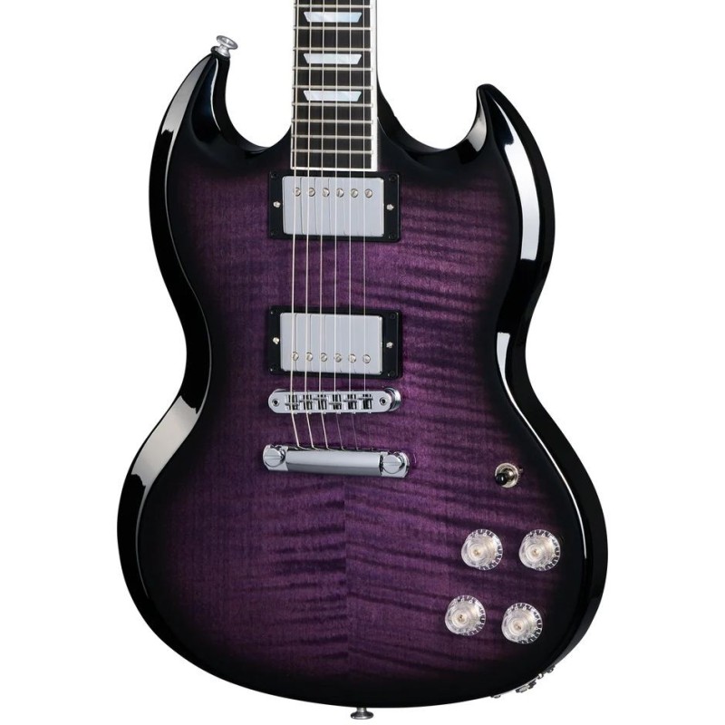 SGM01PUCH3 Gibson SG Modern Dark Purple Burst Guitarra Eléctrica