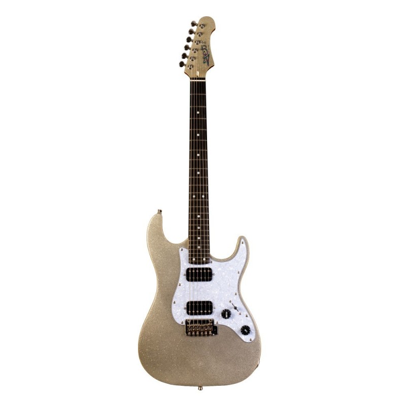 5307033 Jet Guitars  JS500-SLS-HH Silver Sparkle Guitarra Eléctrica