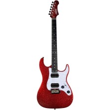Jet Guitars  JS500-RDS Red Sparkle Guitarra Eléctrica