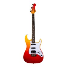 Jet Guitars  JS600-TRS-HSS Transparent Red Guitarra Eléctrica