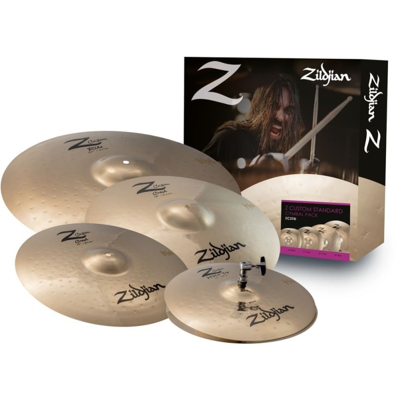 STD JUEGO PLATOS ZILDJIAN Z CUSTOM STANDARD 14"-16"-18"-20"