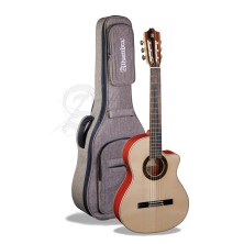 Alhambra GS Cut Away E8 Fishman Green Sustain + Funda Alhambra 9738 de 25mm