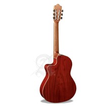 8897 V 9738 Alhambra GS Cut Away E8 Fishman Green Sustain + Funda Alhambra 9738 de 25mm