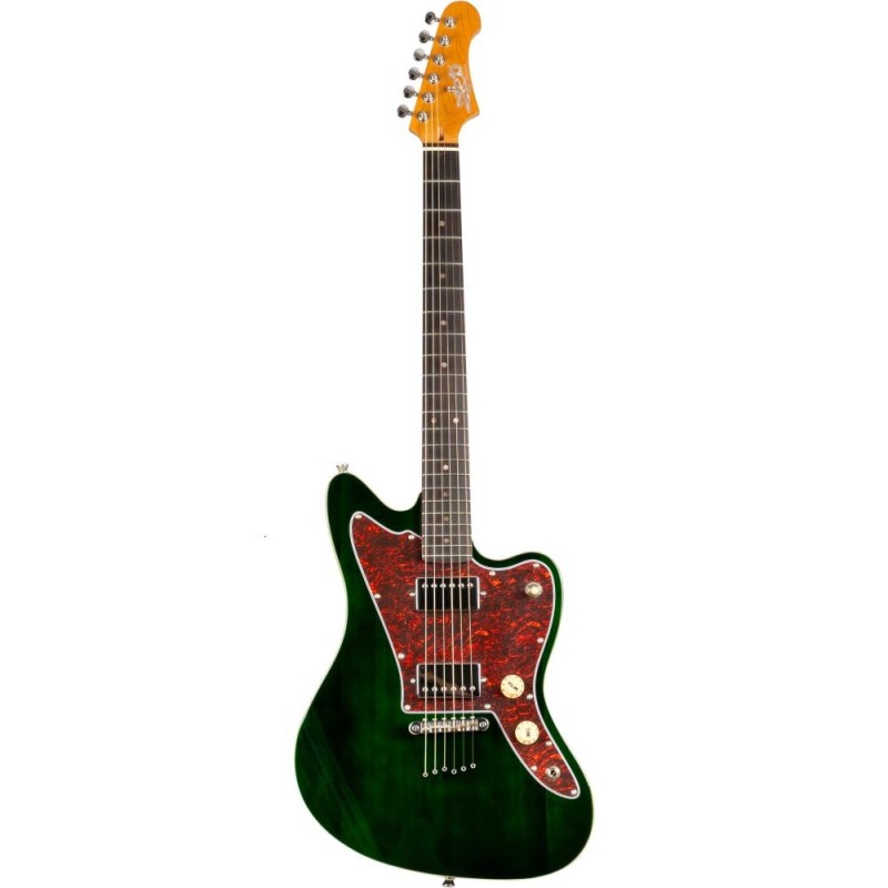 5307077 Jet Guitars Jj350-Grr Green Guitarra Eléctrica