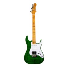 Jet JS600-TGR-HSS Transparent Green Guitarra Eléctrica