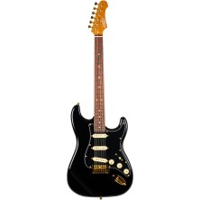 Jet JS380-BKG Black, Gold Hardware Guitarra Eléctrica 