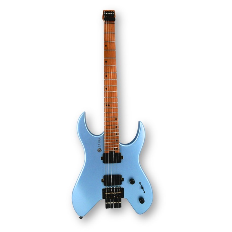 5306550 Spira S400H-MPB Headless Blue Guitarra Eléctrica
