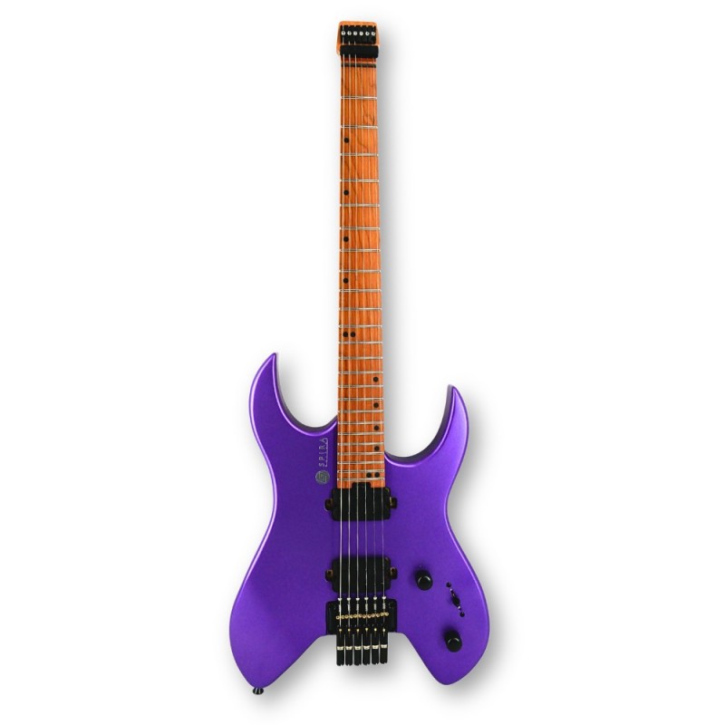 5306549 Spira S400H-MPP Headless Purple Guitarra Eléctrica