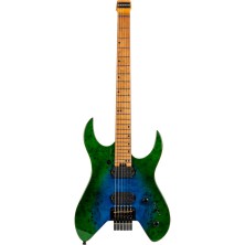 Spira S500-GBR Headless Green Blue Guitarra Eléctrica