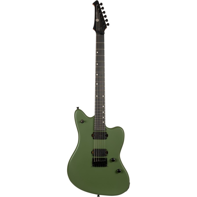 5306543 Spira J400-MGR Satin Green Guitarra Eléctrica