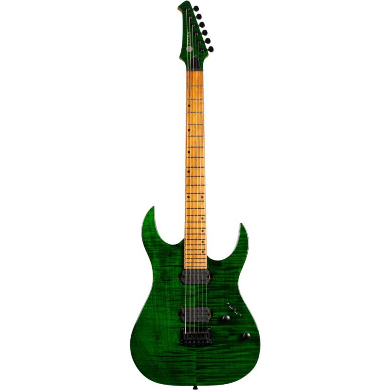 5306514 Spira S450-TGR Transparent Green Guitarra Eléctrica