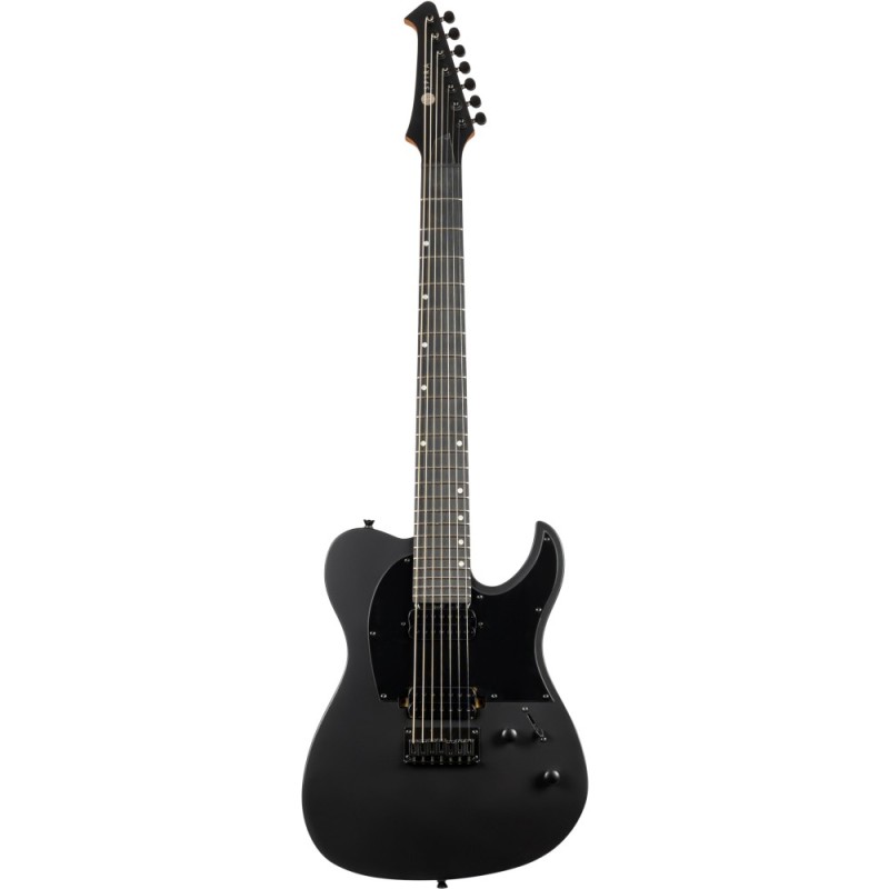 5306512 Spira T407-MBK 7 Cuerdas Satin Black Guitarra Eléctrica 
