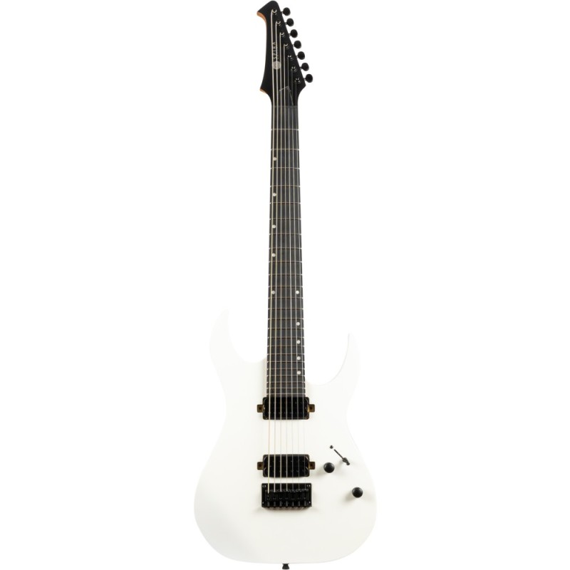 5306508 Spira S407-MWH 7 Cuerdas Satin White Guitarra Eléctrica