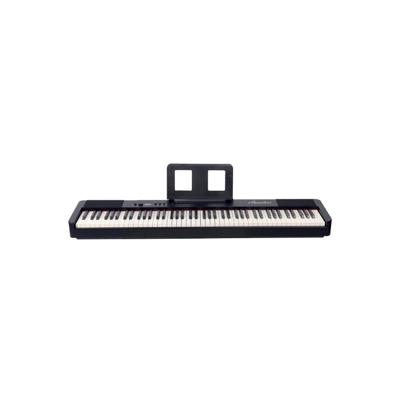 KELL-PA10BK Amadeus PA-10 Piano Digital Portátil Negro con batería y funda