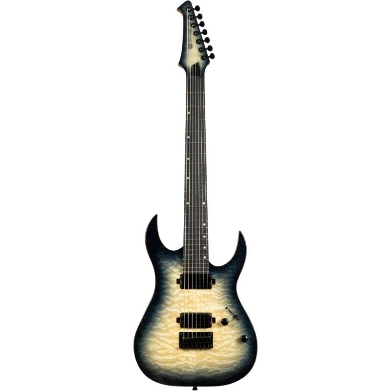 5306525 Spira S507-QGYE 7 Cuerdas Transparent Grey Guitarra Eléctrica