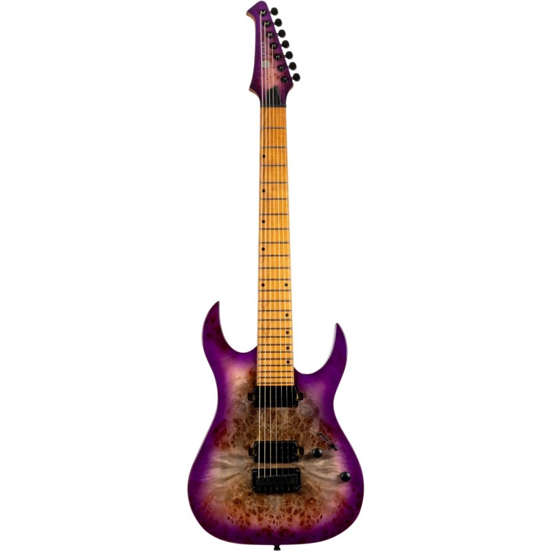 5306517 Spira S457-TPP 7 Cuerdas Transparent Purple Guitarra Eléctrica
