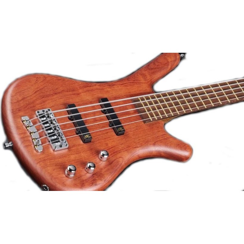 GPS124590AABUBFR Warwick Teambuilt Pro Series Corvette Bubinga 5 Cuerdas Natural Bajo