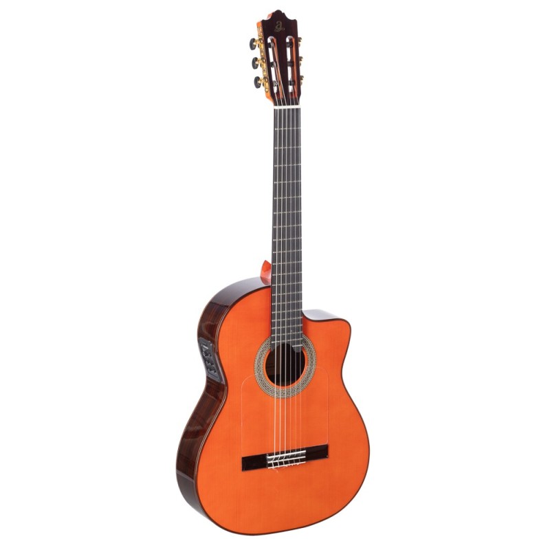 KELL-ADMLUCRECF Admira Lucia Cutway Fishman Guitarra Flamenca Serie Roja