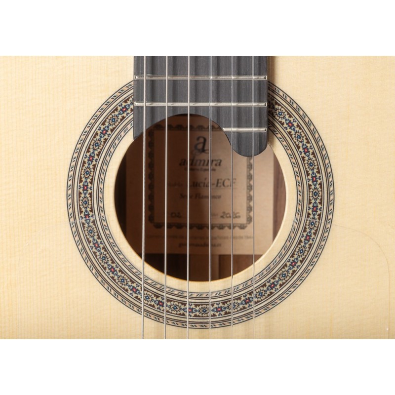 KELL-ADMLUCECF Admira Lucia Guitarra Flamenca Electrificada Fishman Cutway