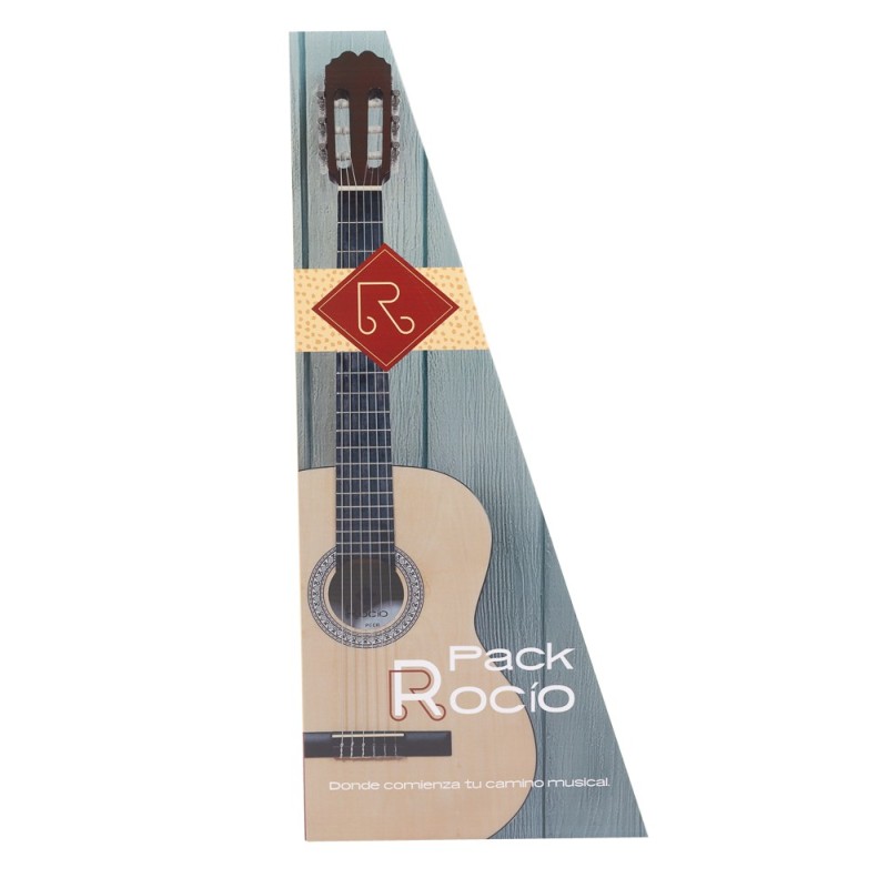 KELL-PGCR34 Rocio Pack de Guitarra Clásica 3/4 Natural