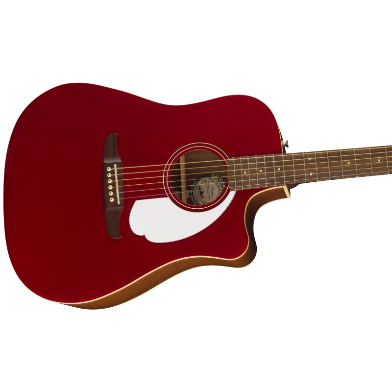 FEND-970713209 Fender Redondo Player, Walnut Fingerboard, White Pickguard, Candy Apple Red