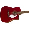 Fender Redondo Player, Walnut Fingerboard, White Pickguard, Candy Apple Red