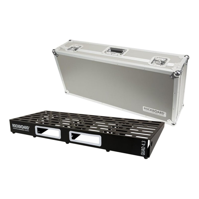 RBO B 4.3 QUAD C RockBoard QUAD 4.3 Pedalera con Flight Case