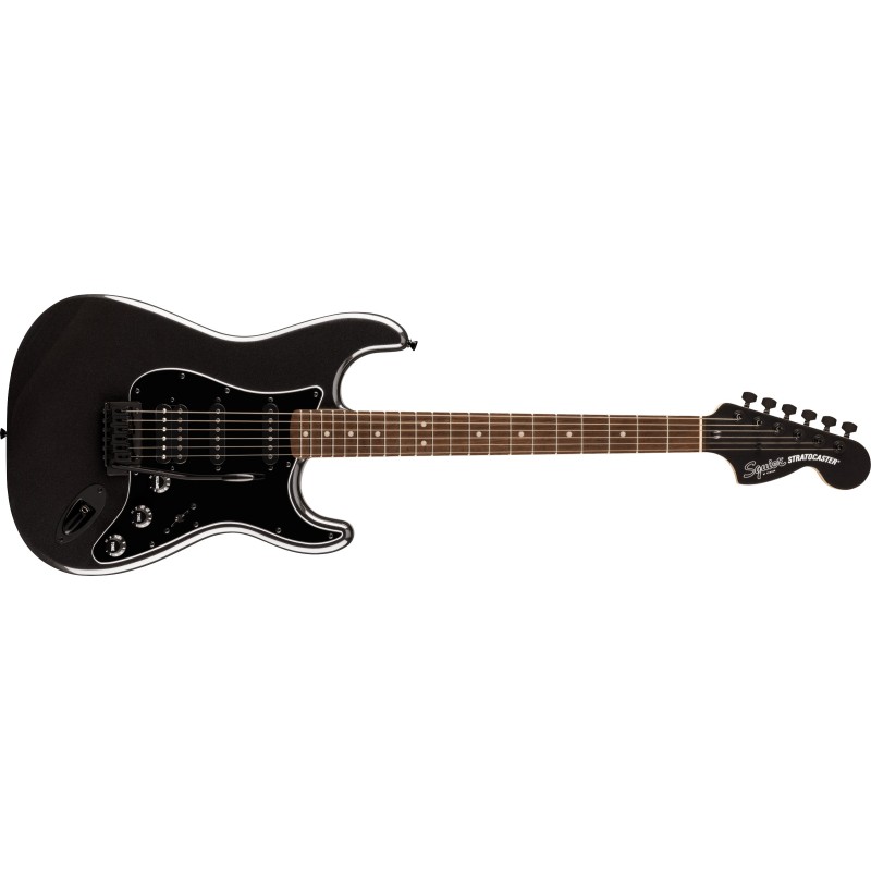 0378101965 Squier FSR Affinity Series Stratocaster HSS  Metallic Black Guitarra Eléctrica
