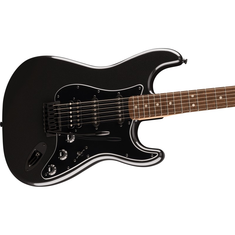 0378101965 Squier FSR Affinity Series Stratocaster HSS  Metallic Black Guitarra Eléctrica