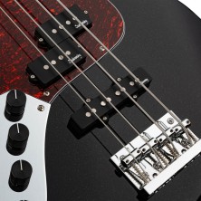 SME21HP423MOKUFRL Sadowsky MetroExpress 21 Fret Hybrid PJ Maple 4 Zurdo Solid Black High Polish Bajo Eléctrico