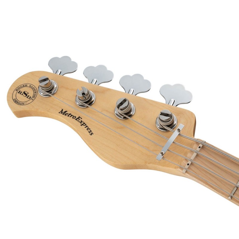 SME21HP423MOKUFRL Sadowsky MetroExpress 21 Fret Hybrid PJ Maple 4 Zurdo Solid Black High Polish Bajo Eléctrico
