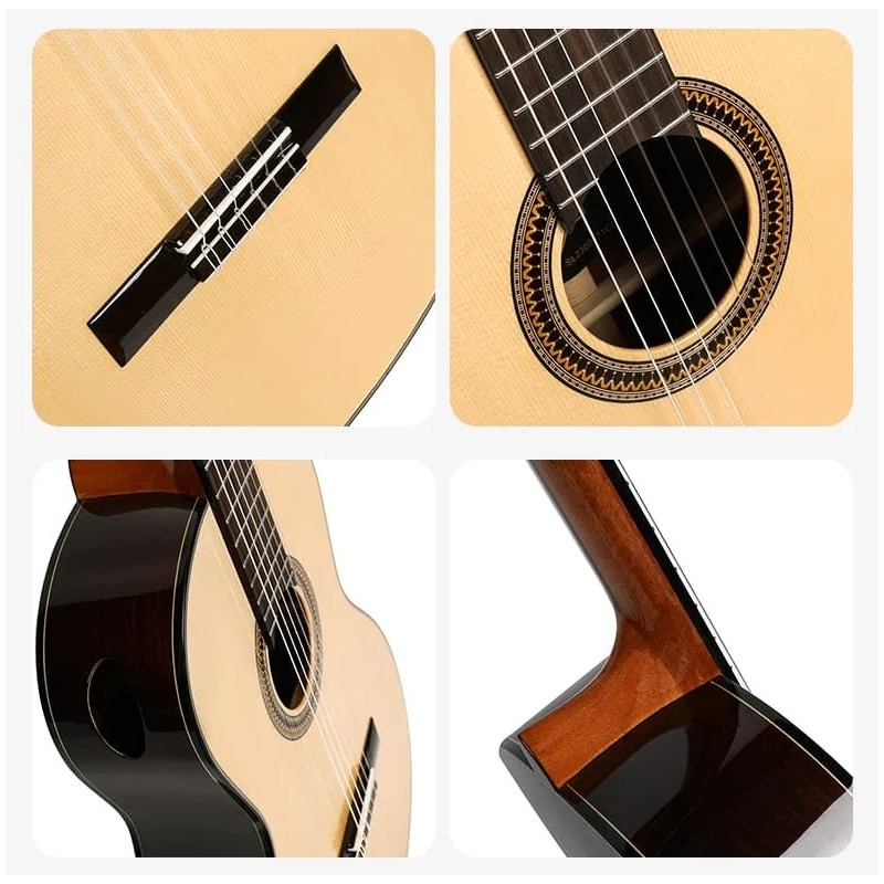 LATTICEABETO Sulayr Lattice con Tapa de Abeto Guitarra Clásica