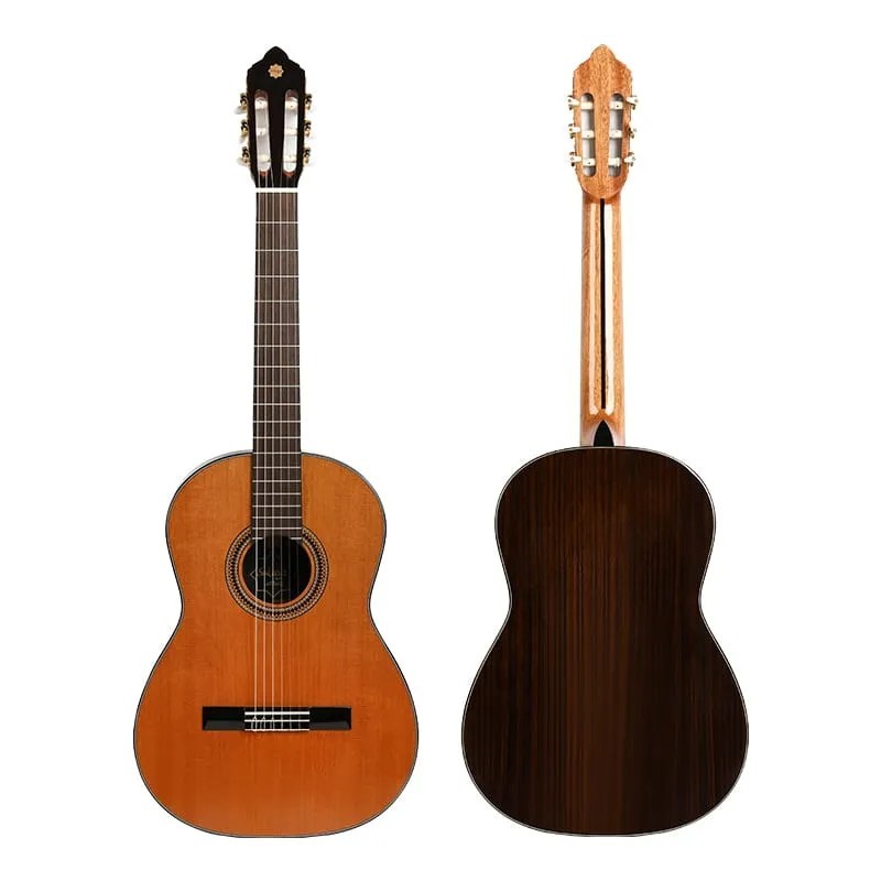 LATTICECEDRO Sulayr Lattice con Tapa de Cedro Guitarra Clásica
