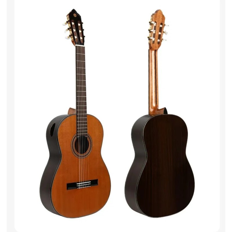 LATTICECEDRO Sulayr Lattice con Tapa de Cedro Guitarra Clásica