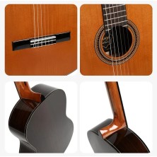 LATTICECEDRO Sulayr Lattice con Tapa de Cedro Guitarra Clásica