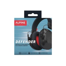 KELL-ALP-DEF Alpine Defender Cascos de Protección Auditiva Negro