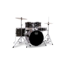 Mapex Comet Batería Acústica 20" Ebony Yellow Grain con Herrajes y Platos