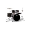 Mapex Comet Batería Acústica 20" Ebony Yellow Grain con Herrajes y Platos