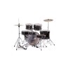 Mapex Comet Batería Acústica 20" Ebony Yellow Grain con Herrajes y Platos