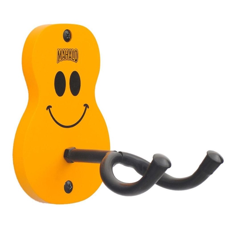 MZHA1S Mahalo Mzha1s Soporte Pared Corto Ukelele Amarillo