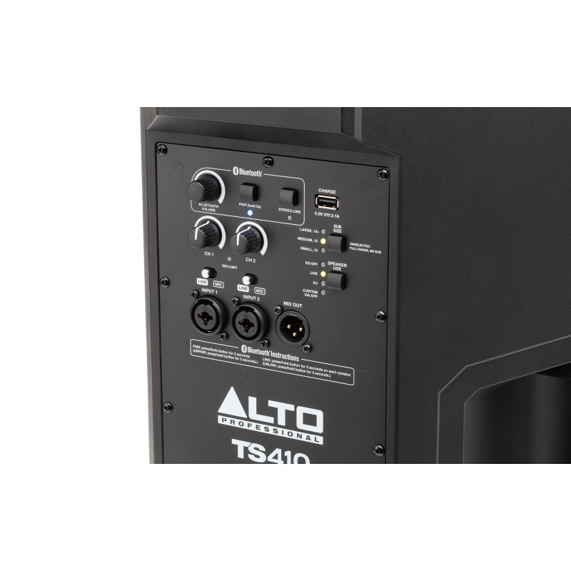 AUDI-TS410 Alto Profesional TS 410 10" altavoz activo 2000w