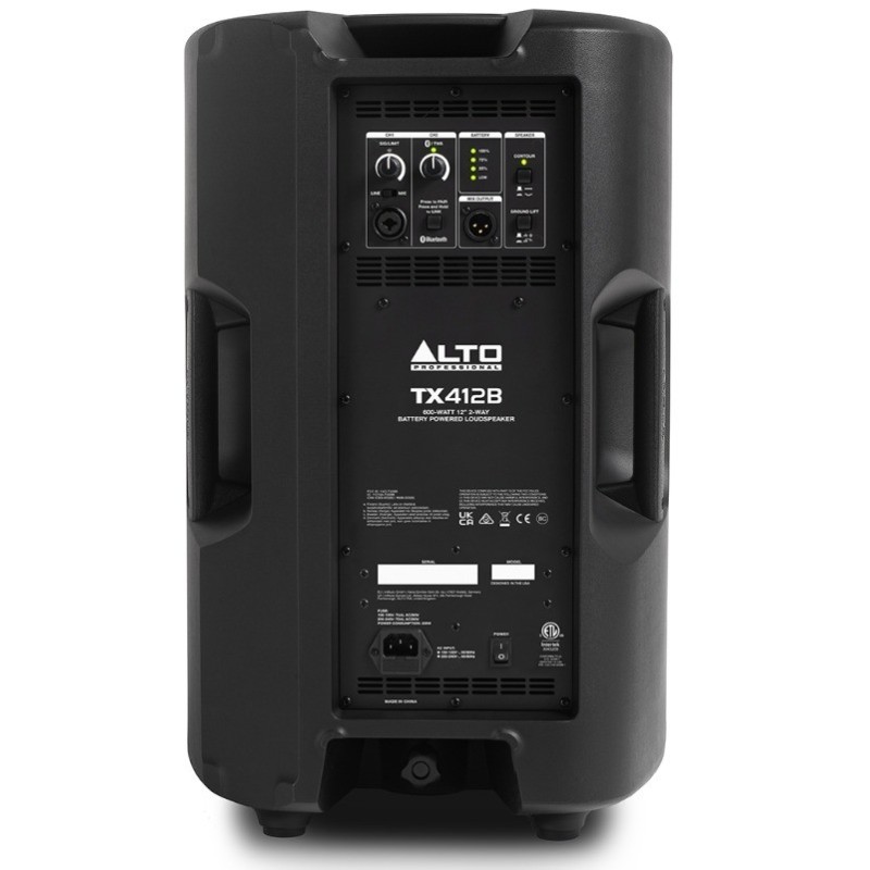 TX412B Alto TX412B Altavoz activo con batería
