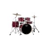 Mapex Venus Batería Acústica 20" Crimson Red Sparkle con Herrajes y Platos