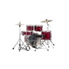 Mapex Venus Batería Acústica 20" Crimson Red Sparkle con Herrajes y Platos
