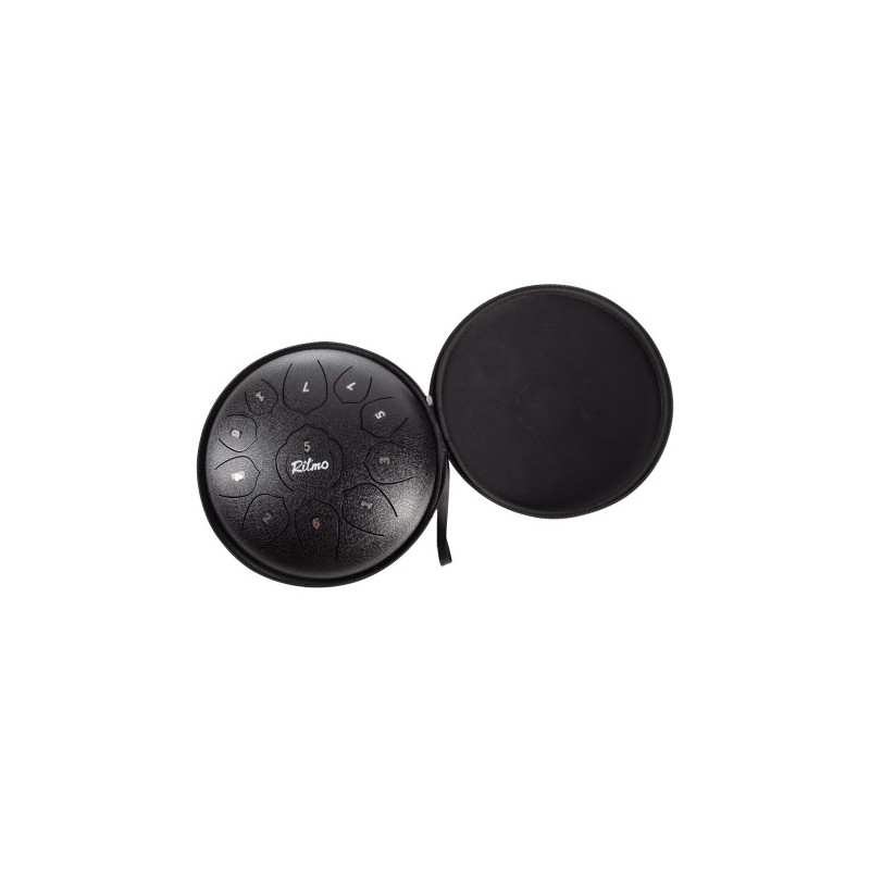 KELL-TD10BK Ritmo Tongue Drum 10" Negro 11 Notas