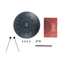 KELL-TD10BL Ritmo TD10BL Tongue Drum 10" Azul 11 Notas