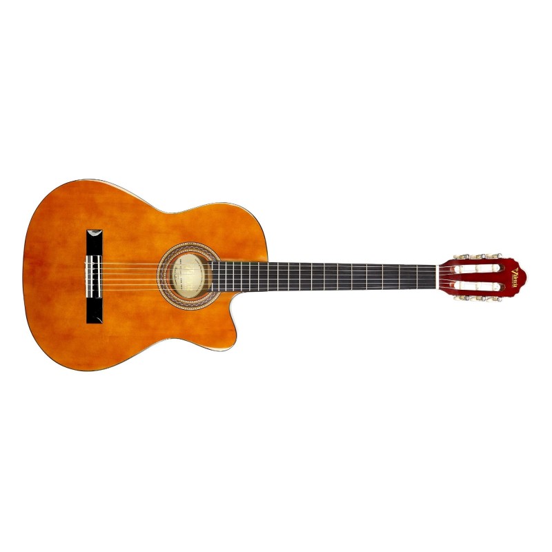 VC104HTC Valencia VC104HTC Guitarra Clásica Natural Cuerpo Estrecho