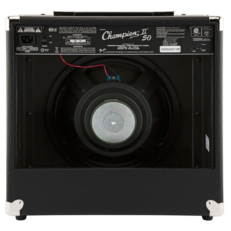 2330806900 Fender Champion II 50 230V Combo Guitarra Eléctrica