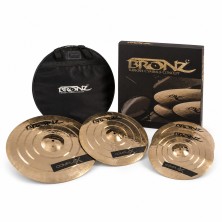 Bronz Complex Series Set de Platos HH14 CR16 RD20 con Funda