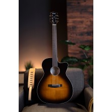 ADAG-1017040 Cort Core-OC Maple BBSG con Funda Brown Burst Top Semi Gloss 